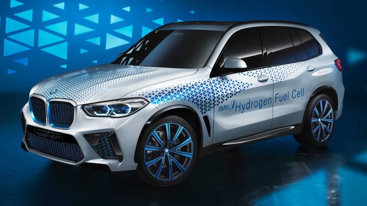 BMW IX5 waterstof brandstof voertuig: