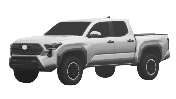 De 2024 Toyota Tacoma lijkt op een kleinere Tundra: