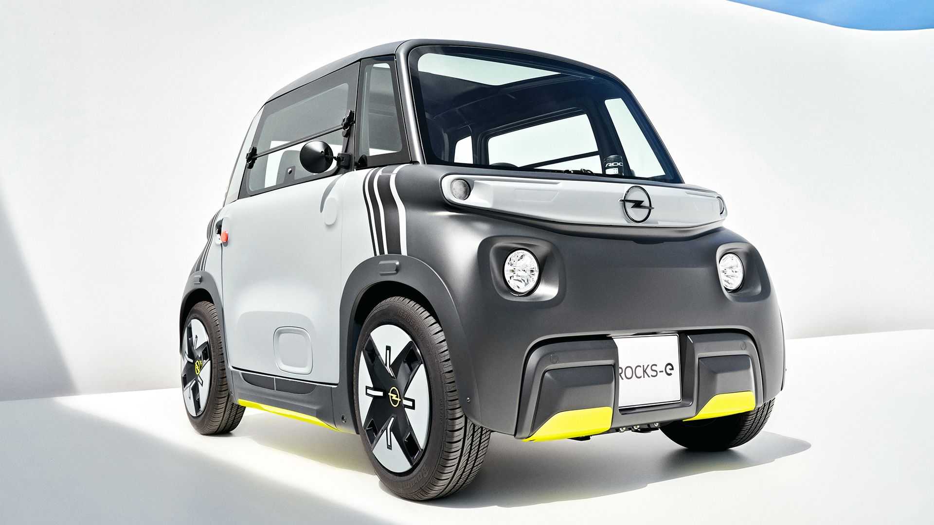 De nieuwe Opel Rocks-E betaalbare elektrische stadswagen:
