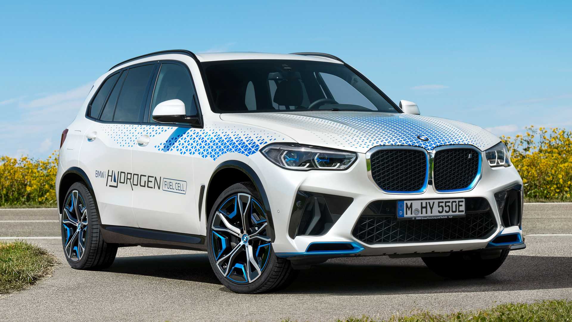 2022 BMW IX5 bereitet sich auf die Erneuerung mit Hygregen-Kraftstofftechnologie vor.