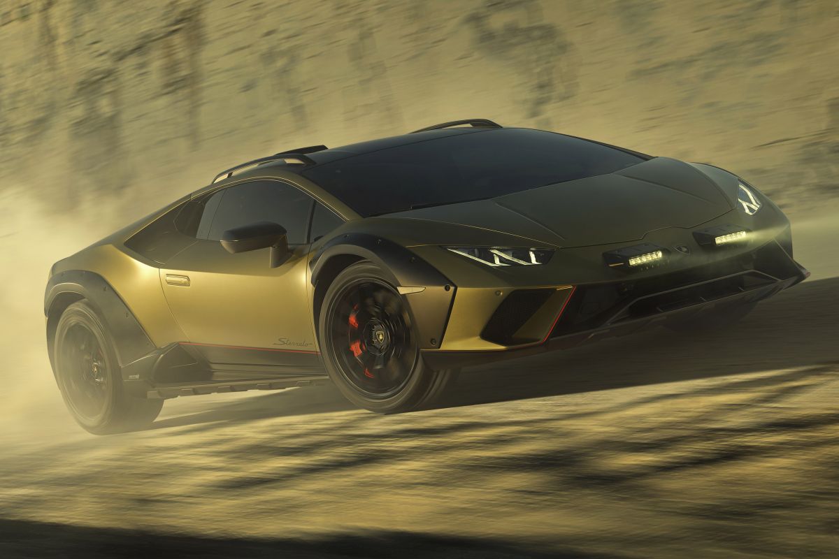Lamborghini Huracan Sterrato; In terrein ernst met V10:
