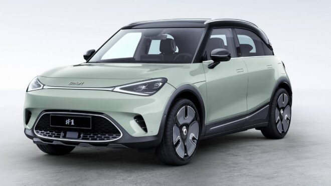 Smart #1 nieuwe elektrische SUV gaat in december in de verkoop: