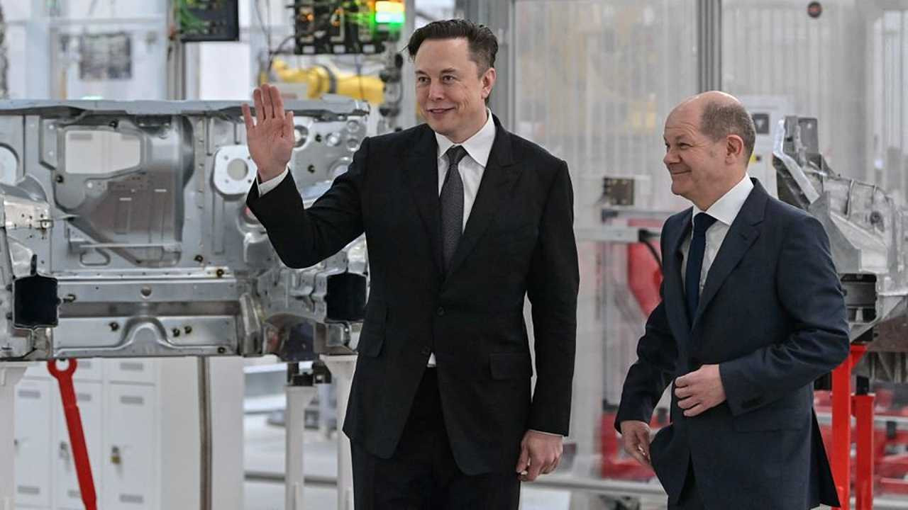 Elon Musk bezocht Berlijn: