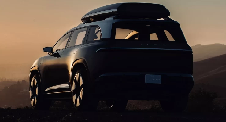Lucid Gravity debuteert morgen en wordt de eerste elektrische SUV van het merk: