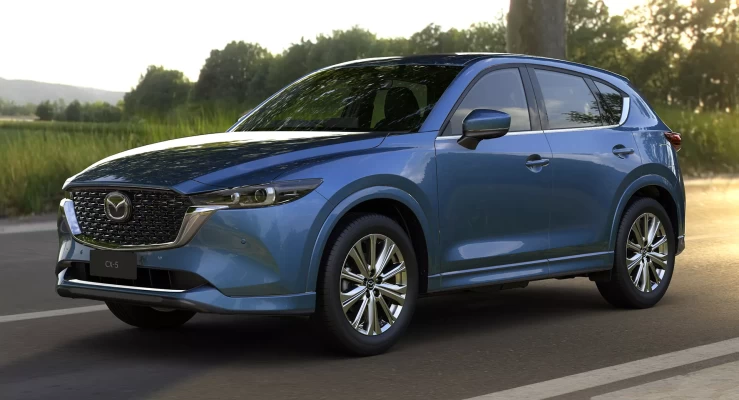 De 2023 Mazda CX-8 krijgt visuele en technische updates: