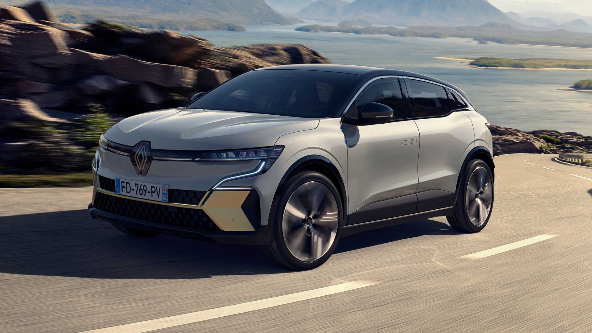 2022 Renault Megan e-tech elektrische auto wordt geleverd met een vernieuwde.