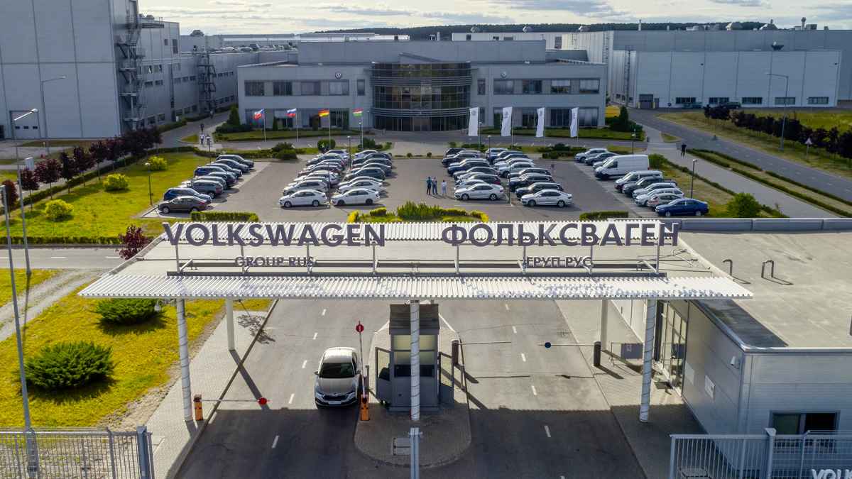 Volkswagen zoekt kopers voor de Russische fabriek in Kaluga:
