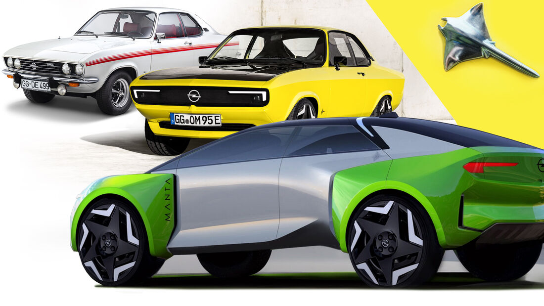 Opel heroverweegt de Manta als een elektrische coupé SUV: