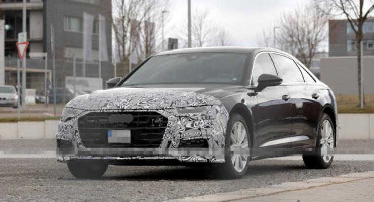 Nieuwe gefacelifte Audi A6: