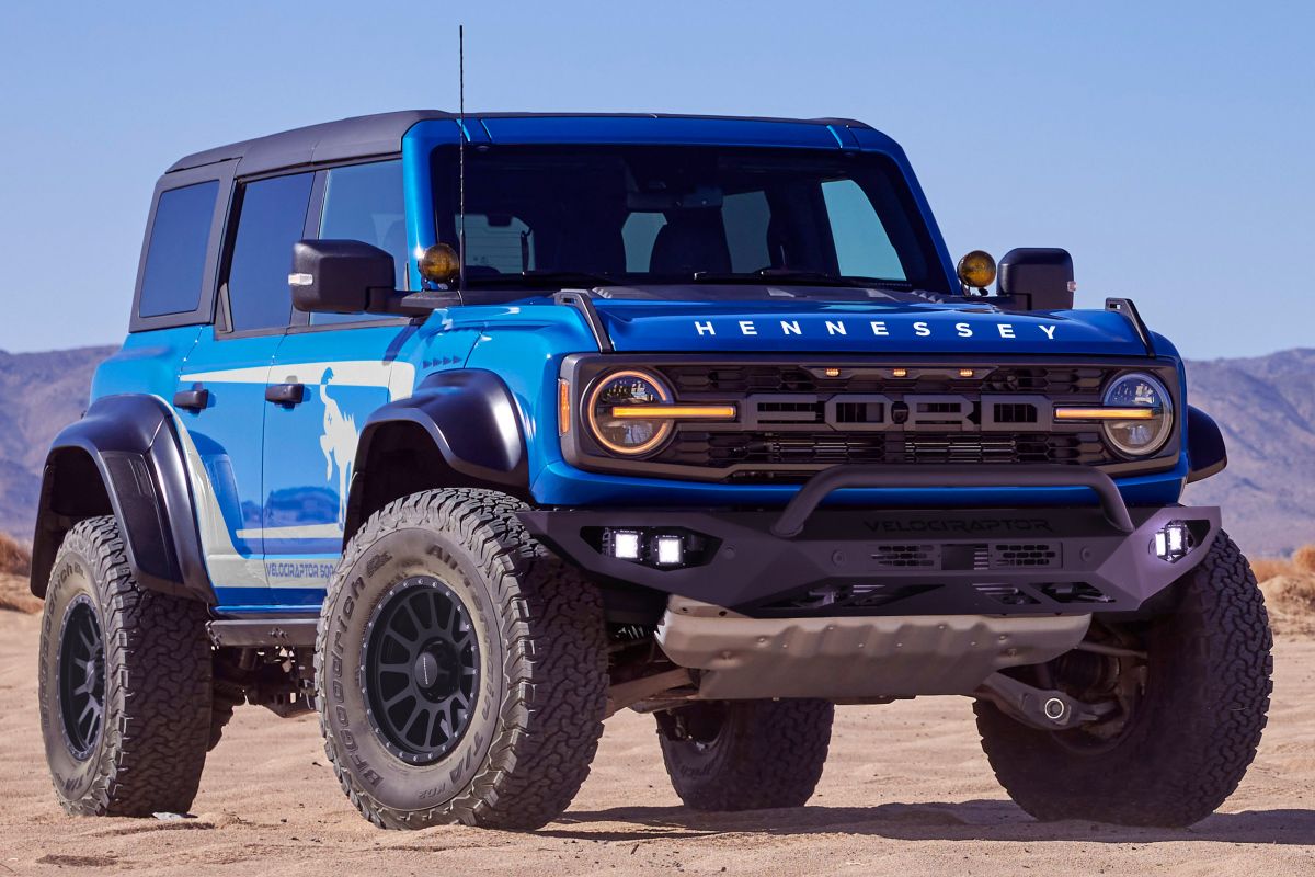 Ford Bronco Raptor exterieur: